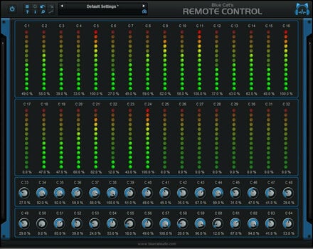 Εφέ FX Plug-In λογισμικού στούντιο Blue Cat Audio Remote Control (Ψηφιακό προϊόν) - 7