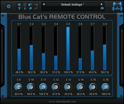 Εφέ FX Plug-In λογισμικού στούντιο Blue Cat Audio Remote Control (Ψηφιακό προϊόν) - 8