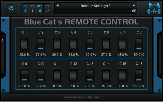 Εφέ FX Plug-In λογισμικού στούντιο Blue Cat Audio Remote Control (Ψηφιακό προϊόν) - 9