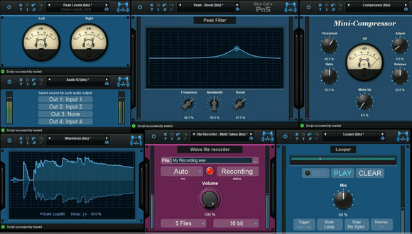 Εφέ FX Plug-In λογισμικού στούντιο Blue Cat Audio PlugNScript (Ψηφιακό προϊόν) - 7