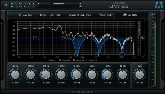 Virtuális effekt Blue Cat Audio LinyEQ (Digitális termék) - 2