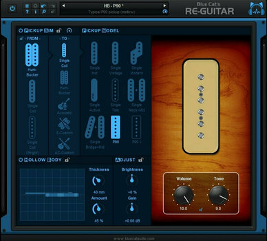 Virtuális effekt Blue Cat Audio Re-Guitar (Digitális termék) - 2