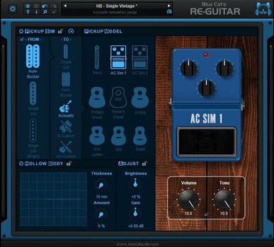 Virtuális effekt Blue Cat Audio Re-Guitar (Digitális termék) - 5
