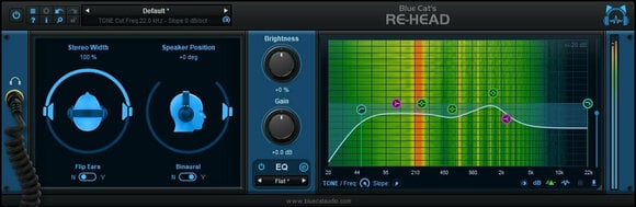 Logiciel de studio Plugins d'effets Blue Cat Audio Re-Head (Produit numérique) - 2
