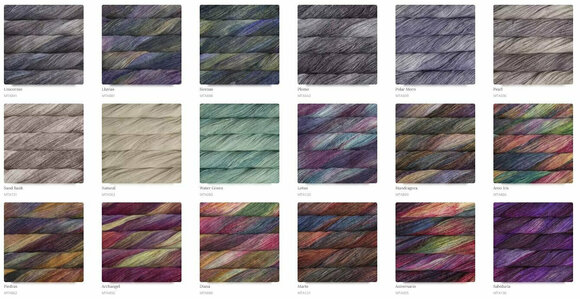 Fios para tricotar Malabrigo Mechita 806 Impressionist Sky - 7