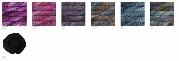 Fios para tricotar Malabrigo Mechita 806 Impressionist Sky - 8