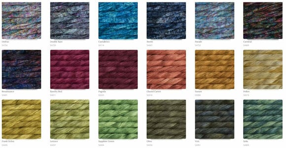 Knitting Yarn Malabrigo Silkpaca 667 Storm Knitting Yarn - 2