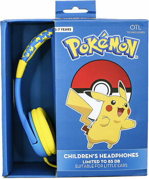 Fejhallgató gyerekeknek OTL Technologies Pokemon Pikachu Blue - 3