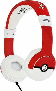 Slušalke za otroke OTL Technologies Pokemon Pokeball Red - 2