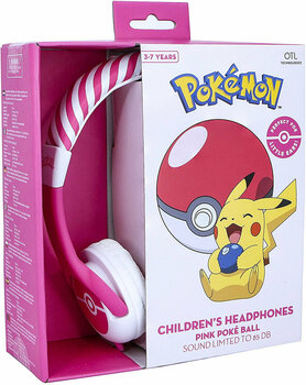 Ακουστικά για Παιδιά OTL Technologies Pokemon Pink Pokeball Pink - 3