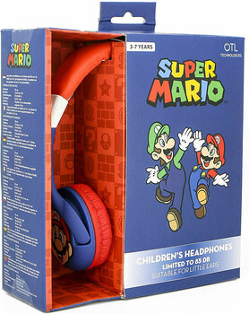 Kopfhörer für Kinder OTL Technologies Super Mario Blue - 3