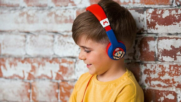 Слушалки за деца OTL Technologies Super Mario Blue - 4