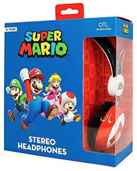 Ακουστικά για Παιδιά OTL Technologies Super Mario Icon Λευκό - 2