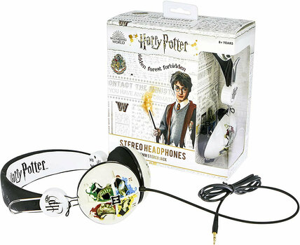 Hoofdtelefoons voor kinderen OTL Technologies Harry Potter Hogwarts Crest White - 3