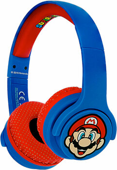 Écouteurs pour enfants OTL Technologies Super Mario Bluetooth Blue Écouteurs pour enfants - 2