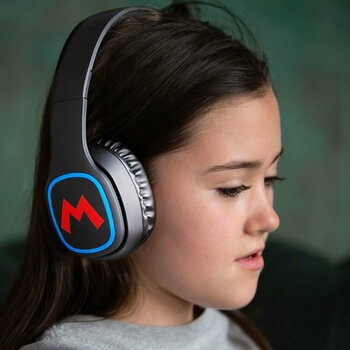 Hörlurar för barn OTL Technologies Super Mario Bluetooth Black - 5