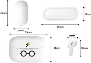 Kuulokkeet lapsille OTL Technologies Harry Potter White Kuulokkeet lapsille - 5
