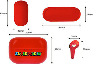 Fejhallgató gyerekeknek OTL Technologies Super Mario Red Fejhallgató gyerekeknek - 6