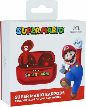 Hovedtelefoner til børn OTL Technologies Super Mario Red - 8