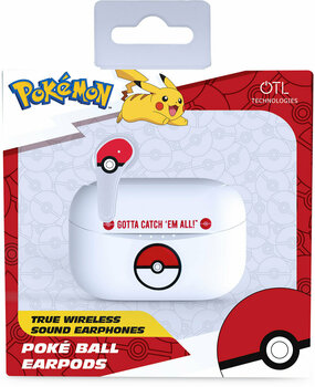 Auscultadores para criança OTL Technologies Pokémon Poké ball White - 8