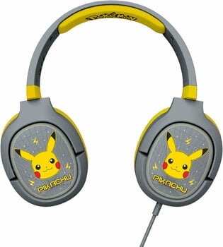 Hörlurar för barn OTL Technologies PRO G1 Pokémon Pikachu Grey - 3