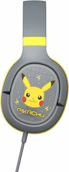 Slúchadlá pre deti OTL Technologies PRO G1 Pokémon Pikachu Grey - 4