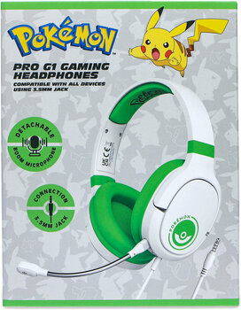 Słuchawki dla dzieci OTL Technologies PRO G1 Pokémon Poké ball White - 6