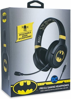 Ακουστικά για Παιδιά OTL Technologies PRO G1 DC Comic Batman Black - 8
