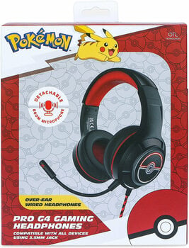 Ακουστικά για Παιδιά OTL Technologies PRO G4 Pokémon Poké ball Μαύρο - 8