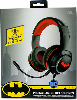 Słuchawki dla dzieci OTL Technologies PRO G4 DC Comic Batman Black - 4