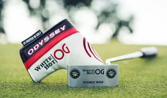 Golfklubb - Putter Odyssey White Hot OG Stroke Lab Double Wide Högerhänt 35'' - 9