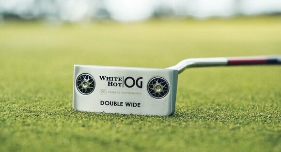 Golfklubb - Putter Odyssey White Hot OG Stroke Lab Double Wide Högerhänt 35'' - 10