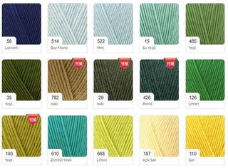 Strikkegarn Alize Cotton Gold 2 - 3