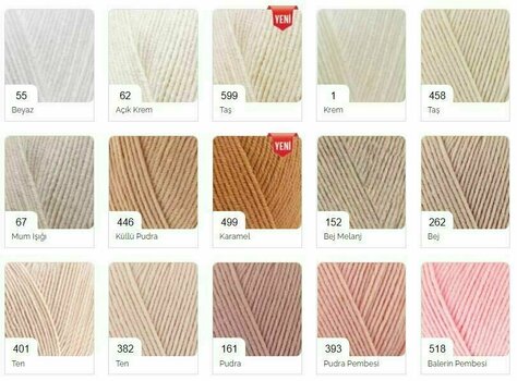 Fil à tricoter Alize Cotton Gold 782 Fil à tricoter - 2