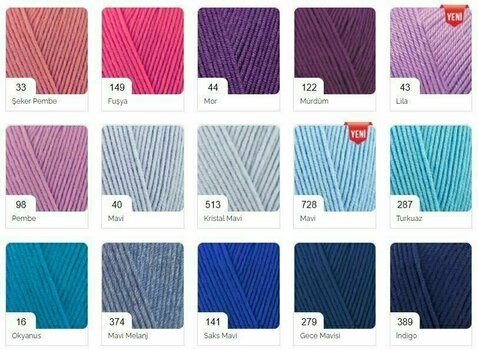 Fil à tricoter Alize Cotton Gold 782 Fil à tricoter - 3