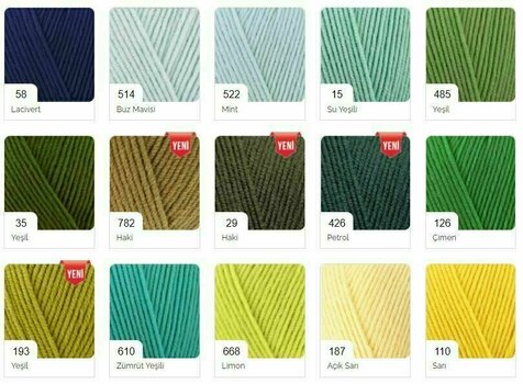 Fil à tricoter Alize Cotton Gold 782 Fil à tricoter - 4