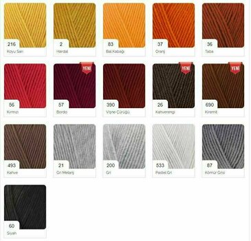 Fil à tricoter Alize Cotton Gold 782 Fil à tricoter - 5