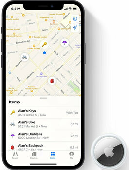 Smart GPS Tracker Apple AirTag (4 Pack) - 5