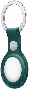 Αξεσουάρ για έξυπνο εντοπιστή Apple AirTag Leather Key Ring - Forest Green - 2