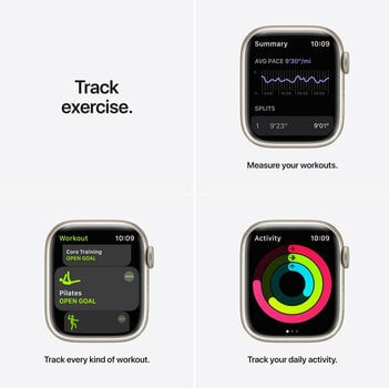 Smart hodinky Apple Nike S7 41mm Starlight Smart hodinky - 7