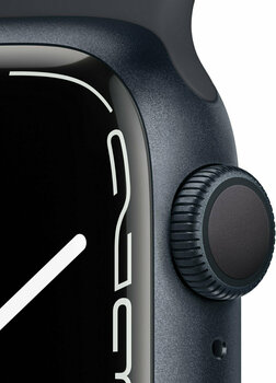 Smart Ρολόι Apple Watch Series 7 GPS, 41mm Midnight Aluminium Case - 3