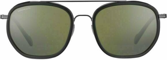 Életmód szemüveg Serengeti Boron Shiny Black/Shiny Dark Gunmetal/Mineral Polarized L Életmód szemüveg - 2