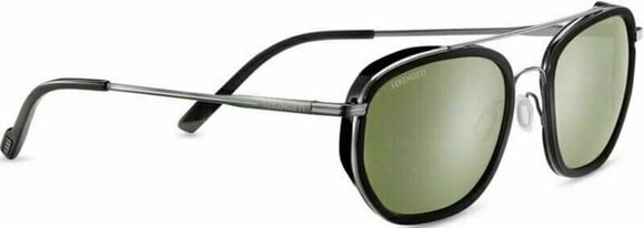 Életmód szemüveg Serengeti Boron Shiny Black/Shiny Dark Gunmetal/Mineral Polarized L Életmód szemüveg - 3