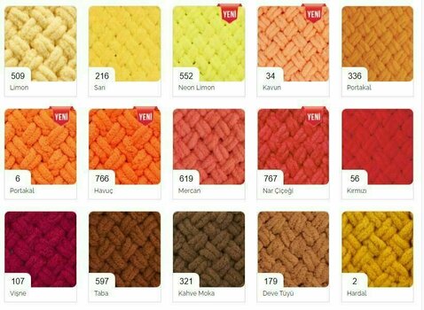 Knitting Yarn Alize Puffy 485 - 5