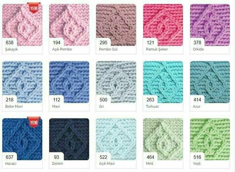 Fios para tricotar Alize Puffy Fine 485 - 3