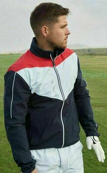 Waterproof Jacket Galvin Green Armstrong Gore-Tex Navy/White/Red L - 10