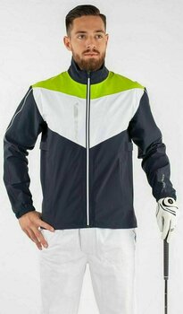 Veste imperméable Galvin Green Armstrong Gore-Tex Navy/White/Lime M - 6