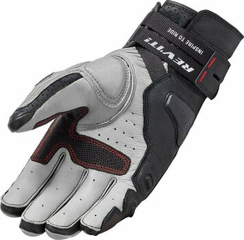 Motorradhandschuhe Rev'it! Gloves Cayenne 2 Black/Silver L Motorradhandschuhe - 2