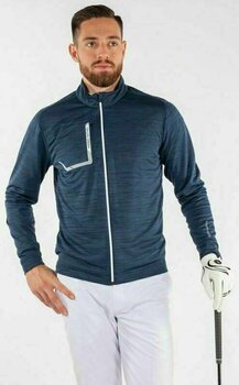 Moletom/Suéter Galvin Green Dennis Insula Lite Navy/White L Camisola - 5