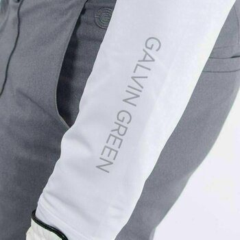 Bluza z kapturem/Sweter Galvin Green Enzo Skintight Fresh White/Cool Grey S - 4
